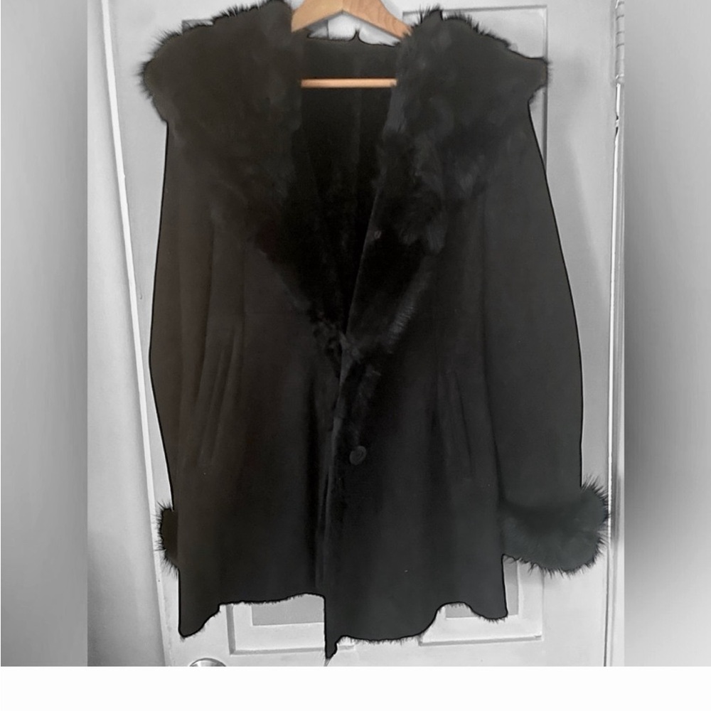 Blue Duck shearling coat